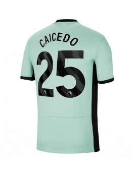Billige Chelsea Moises Caicedo #25 Tredjedrakt 2023-24 Kortermet